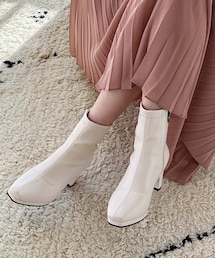 DHOLIC（ディーホリック）の「2TYPEアンクルブーツ（ブーツ）」