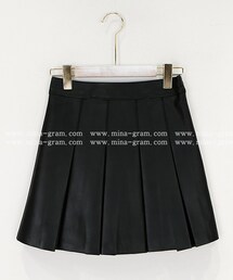 DHOLIC | レザー調プリーツミニスカート(スカート)