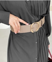 DHOLIC | サークルスクエアバックルベルト(ベルト)