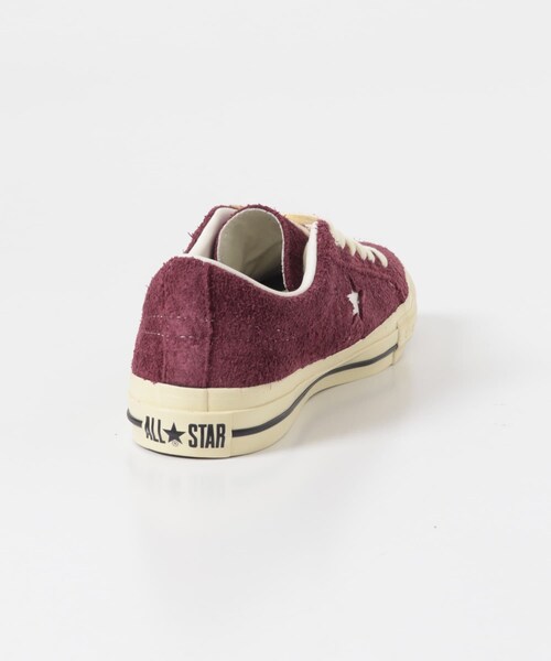 URBAN RESEARCH Sonny Label（アーバンリサーチサニーレーベル）の「CONVERSE　ONE STAR AGED SUEDE AG（スニーカー・メンズ・BURGUNDY・26/27/28）」の5枚目の写真