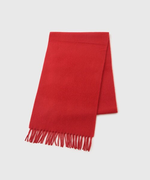 ADAM ET ROPE'（アダムエロペ）の「【Joshua Ellis/ジョシュア エリス】PLAIN（マフラー・メンズ・ブラック/ネイビー/レッド/ワイン・F）」の7枚目の写真