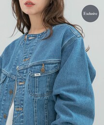 URBAN RESEARCH ROSSO | 『別注』Lee101×ROSSO　NOCOLLAR JACKET(デニムジャケット)