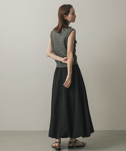 SENSE OF PLACE by URBAN RESEARCH(センスオブプレイスバイアーバンリサーチ)の「メタルボタンポケットベスト(ベスト・レディース・L.BLUE/BLACK/IVORY/BROWN・one)」の15枚目の写真