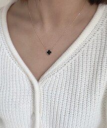 DHOLIC | クローバーモチーフネックレス(ネックレス)