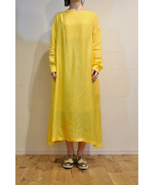 hippiness（ヒッピネス）の「キキドレス（ワンピース・レディース・ホワイト/レッド/ブラウン/グリーン/イエロー/ブラック・one）」の5枚目の写真