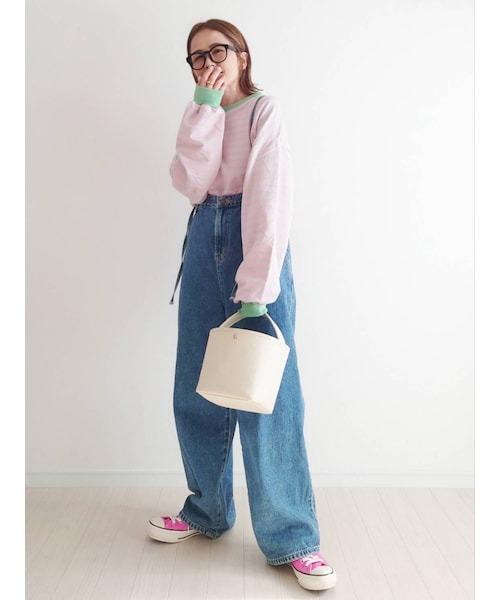 CORNERS（コーナーズ）の「u.e.made*×CORNERS カラーボーダー
