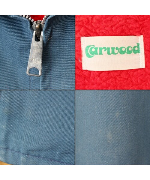 80s West Wind ボアライナー ネップ ジップブルゾン USA製 80s West Wind ボアライナー ネップ ジップブルゾン USA製