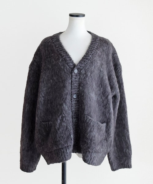 Marient(マリエント)の「シャギーニットCD(カーディガン/ボレロ・レディース・グリーン/グレー・FREE)」の2枚目の写真