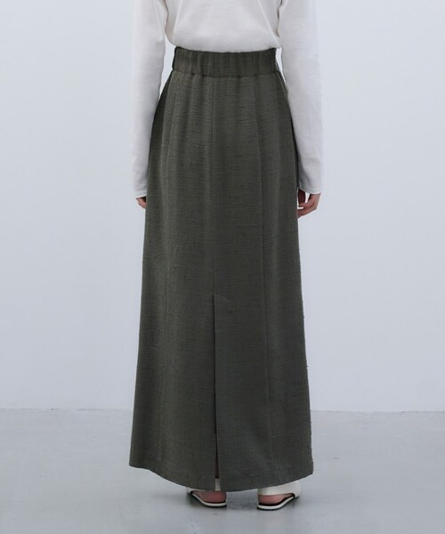 SIWEM（シウム）の「LIGHT TWEED WAVE SKIRT（スカート・レディース・グリーン・S/M）」の6枚目の写真