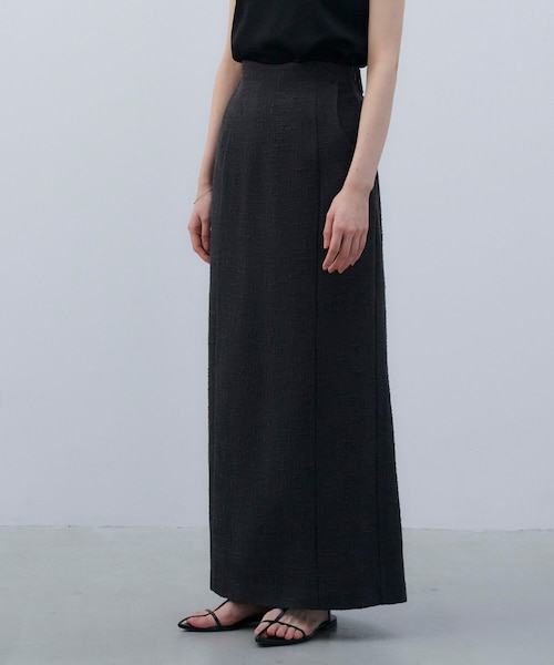 SIWEM（シウム）の「LIGHT TWEED WAVE SKIRT（スカート・レディース・グレー・S/M）」の5枚目の写真