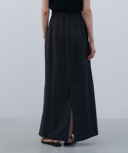 SIWEM（シウム）の「LIGHT TWEED WAVE SKIRT（スカート・レディース・グレー・S/M）」の6枚目の写真