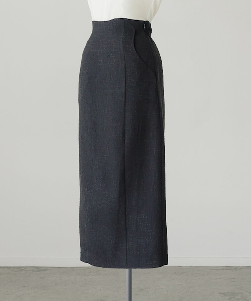 SIWEM（シウム）の「LIGHT TWEED WAVE SKIRT（スカート・レディース・グレー・S/M）」の7枚目の写真
