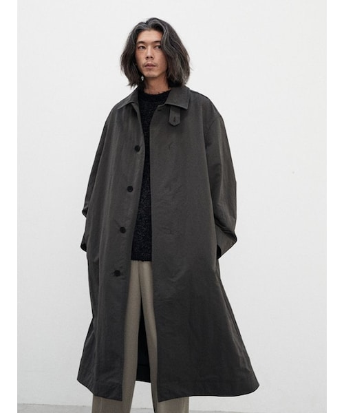 LIDNM（リドム）の「NYLON RIP LOOSE MILITARY COAT（その他アウター