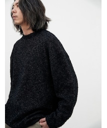 LIDNM | TWEED KNIT PO(ニット/セーター)