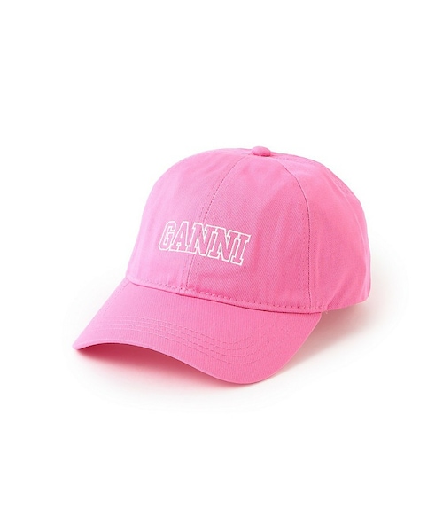 GANNI(ガニー)の「【GANNI】キャップ SOFTWEAR CAP A4603(キャップ・レディース・ピンク/ブルー・FREE)」の1枚目の写真