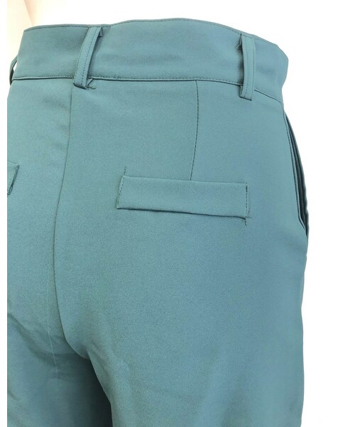 A.D.G(エーディージー)の「Semi Wide Slacks (deep green)(スラックス・レディース・グリーン・FREE)」の10枚目の写真