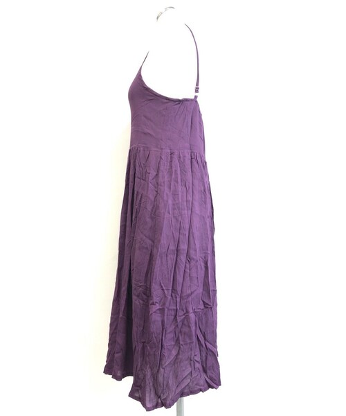 A.D.G（エーディージー）の「Button Design Cami-onepiece (purple)（ワンピース・レディース・パープル・FREE）」の10枚目の写真