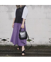 D-Ring Belted Knit Vest (black)