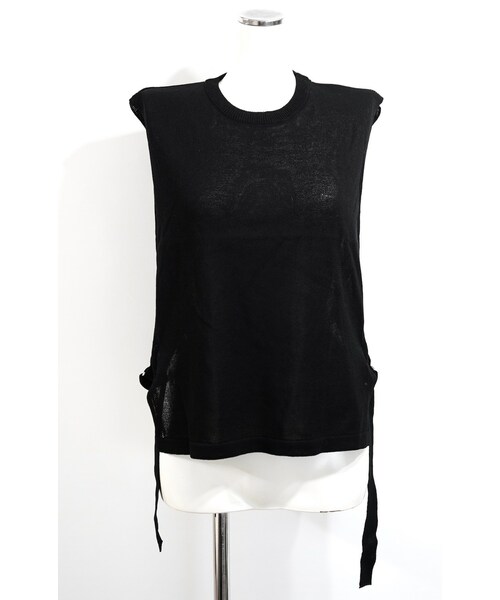 A.D.G（エーディージー）の「D-Ring Belted Knit Vest (black)（ベスト・レディース・ブラック・FREE）」の11枚目の写真