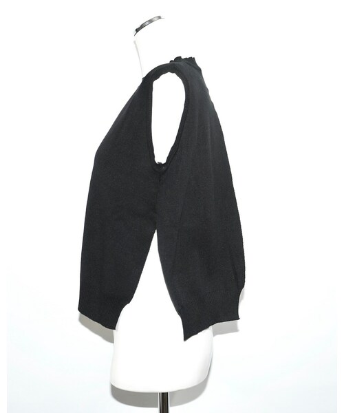 A.D.G（エーディージー）の「Stripe Blouse&Knit Vest 2P SET（その他トップス・レディース・ブラック・FREE）」の11枚目の写真