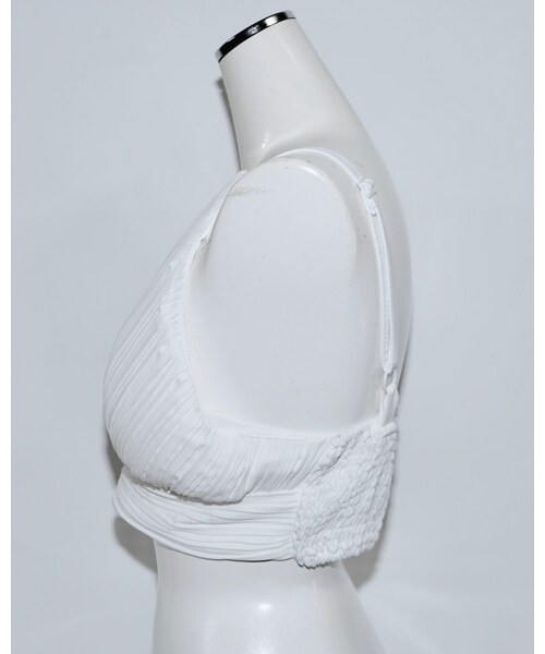A.D.G（エーディージー）の「Pleats Design Bustier (white)（その他トップス・レディース・ホワイト・FREE）」の8枚目の写真