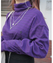 A.D.G | Pin Motif Chain Necklace (silver)(ネックレス)