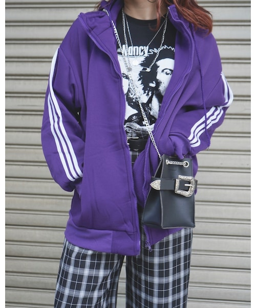 A.D.G(エーディージー)の「Pin Motif Chain Necklace (silver)(ネックレス・レディース・シルバー・FREE)」の3枚目の写真