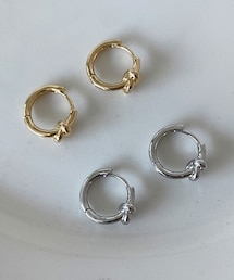 DHOLIC | ツイストフープピアス・全2色(ピアス（両耳用）)