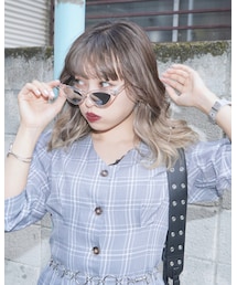 Cat Eye Clear Sunglass