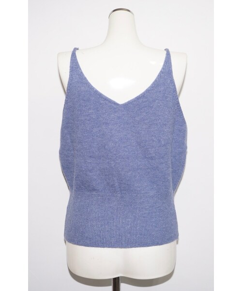 A.D.G(エーディージー)の「Knit Camisole Bustier (light blue)(キャミソール・レディース・ブルー・FREE)」の6枚目の写真