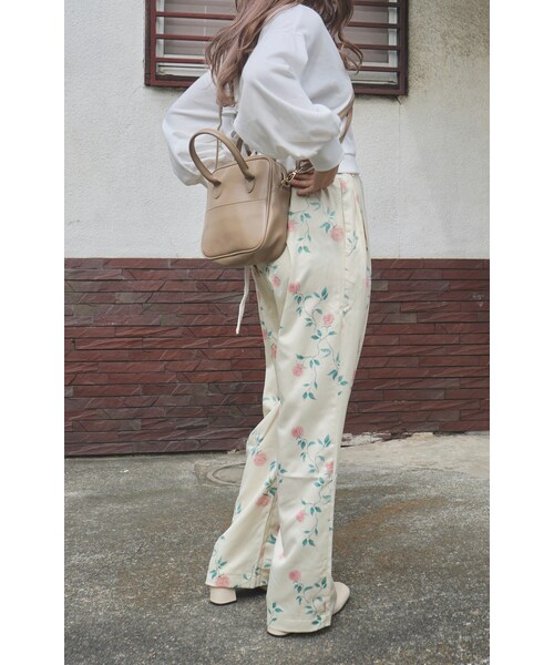 A.D.G（エーディージー）の「Back Lace-up Ribbon Sweat PO(white)（スウェット・レディース・ホワイト・FREE）」の3枚目の写真