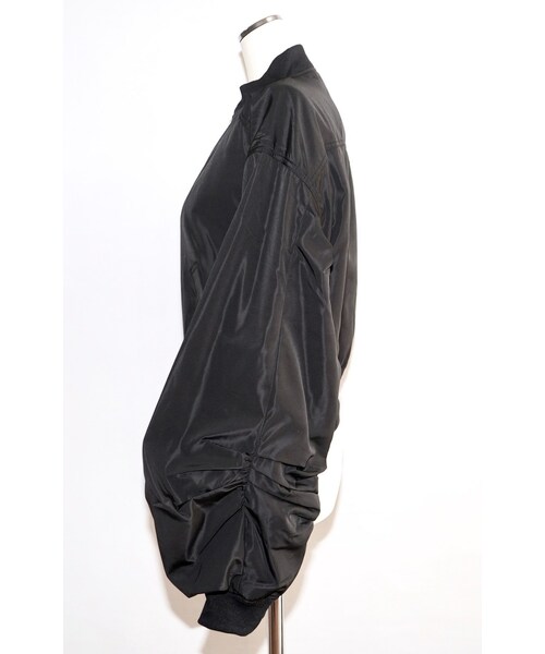 A.D.G(エーディージー)の「Balloon Sleeve Nylon Blouson (black)(ブルゾン・レディース・ブラック・FREE)」の11枚目の写真