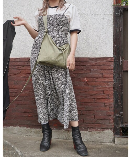 A.D.G（エーディージー）の「"A.D.G" 2way Sacoche&Tote Bag (green tea)（トートバッグ・レディース・グリーン・FREE）」の3枚目の写真