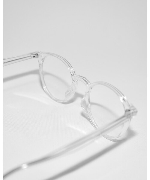 A.D.G（エーディージー）の「Clear Flame Boston Glass(clear-clear)（サングラス・レディース・ホワイト・FREE）」の9枚目の写真