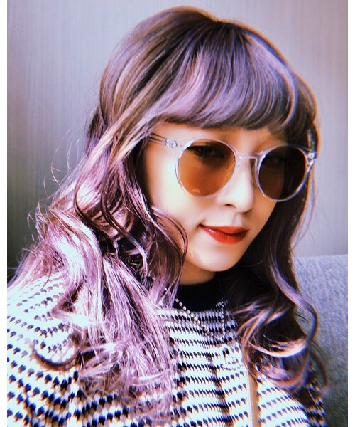 A.D.G(エーディージー)の「Clear Flame Boston Sunglass (brown-clear)(サングラス・レディース・ブラウン・FREE)」の2枚目の写真