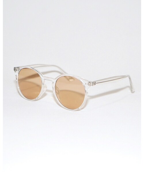 A.D.G(エーディージー)の「Clear Flame Boston Sunglass (brown-clear)(サングラス・レディース・ブラウン・FREE)」の3枚目の写真