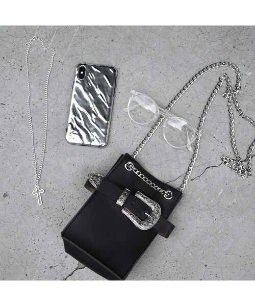 A.D.G(エーディージー)の「Die Cutting Cross Motif Necklace(silver)(ネックレス・レディース・シルバー・FREE)」の2枚目の写真