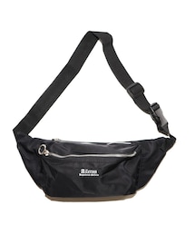 A.D.G | "A.D.G" Ring Zip Nylon Waist Bag (black)(ボディバッグ/ウエストポーチ)