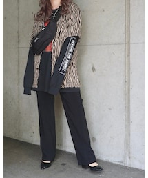 Zebra Big S/S Shirts (beige)