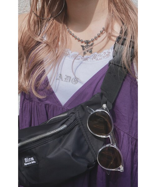 A.D.G(エーディージー)の「(全3色) ADG Lace Trim Rib-Camisole(キャミソール・レディース・その他・FREE)」の2枚目の写真