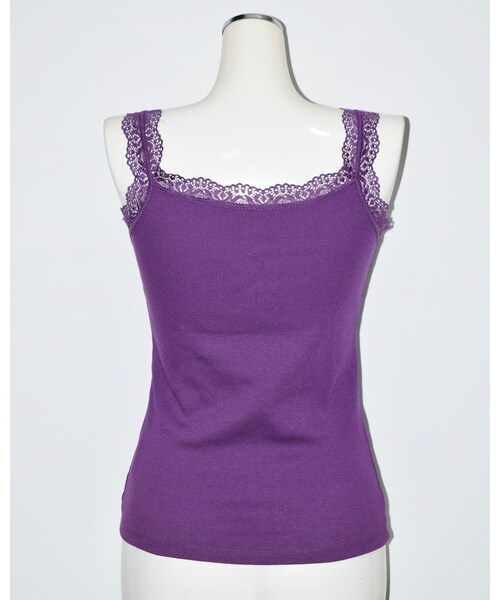 A.D.G(エーディージー)の「(全3色) ADG Lace Trim Rib-Camisole(キャミソール・レディース・その他・FREE)」の14枚目の写真