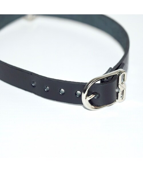A.D.G(エーディージー)の「SILVER HEART MOTIF CHOKER&BRACELET(チョーカー・レディース・ブラック・FREE)」の3枚目の写真