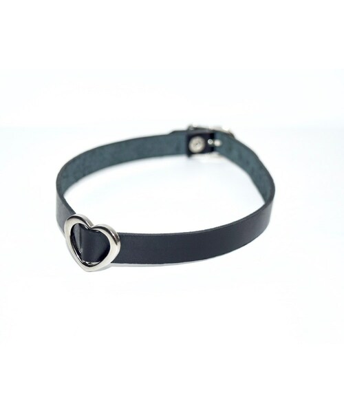 A.D.G(エーディージー)の「SILVER HEART MOTIF CHOKER&BRACELET(チョーカー・レディース・ブラック・FREE)」の6枚目の写真