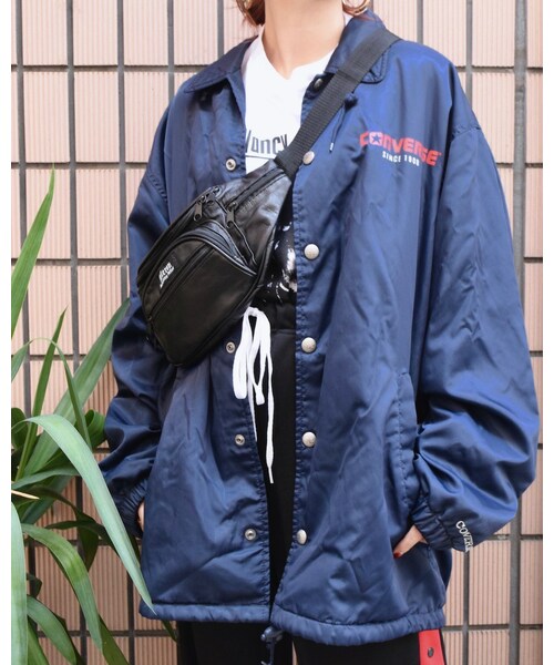 A.D.G（エーディージー）の「ADG BLACK LEATHER WAIST BAG（ボディバッグ/ウエストポーチ・レディース・ブラック・FREE）」の5枚目の写真