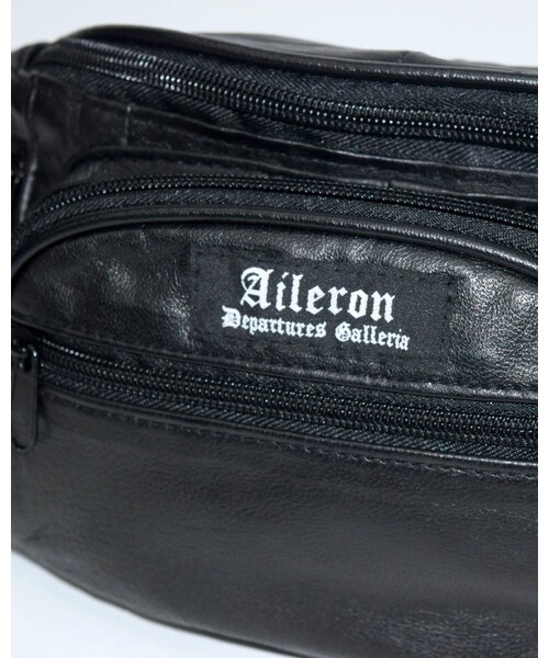 A.D.G（エーディージー）の「ADG BLACK LEATHER WAIST BAG（ボディバッグ/ウエストポーチ・レディース・ブラック・FREE）」の7枚目の写真