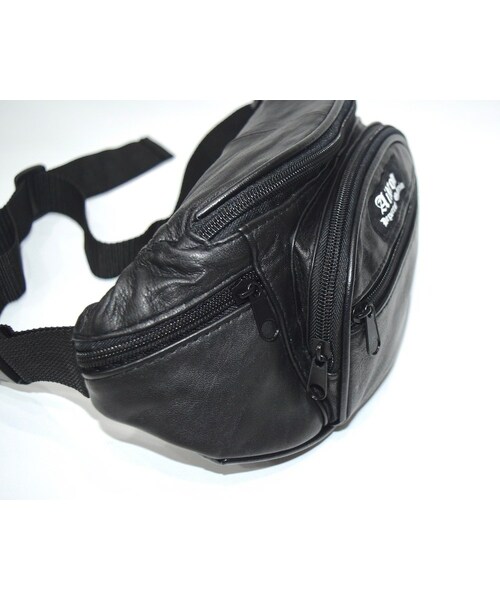 A.D.G（エーディージー）の「ADG BLACK LEATHER WAIST BAG（ボディバッグ/ウエストポーチ・レディース・ブラック・FREE）」の8枚目の写真