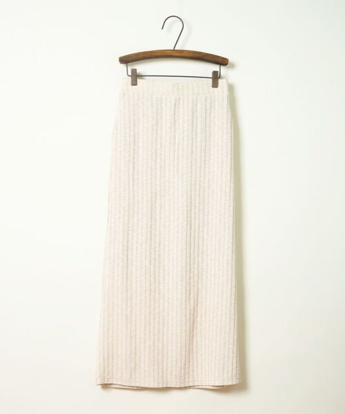 Crisp（クリスプ）の「ナローカットスカート[c2R3202]（スカート・レディース・アイボリー/オレンジ・FREE）」の3枚目の写真