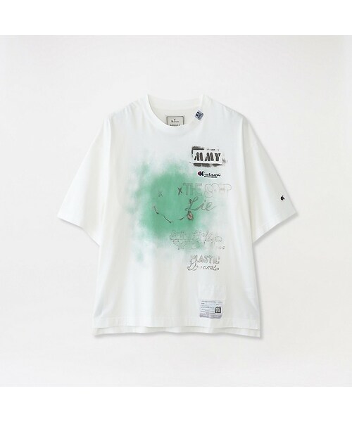 Maison MIHARA YASUHIROミハラヤスヒロ グラフィティシャツ Maison MIHARA YASUHIRO KISS プリントシャツ サマースタイル