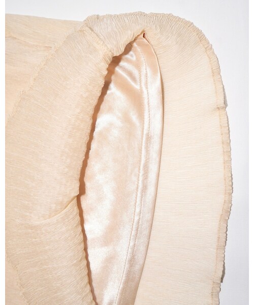 A.D.G（エーディージー）の「Balloonsleeve Chiffon High Neck Tops (ecru)（シャツ/ブラウス・レディース・ベージュ・FREE）」の11枚目の写真