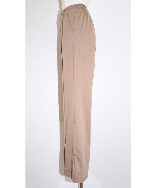 A.D.G（エーディージー）の「Pin-Tuck Flare Slit Pants  (beige)（その他パンツ・レディース・ベージュ・FREE）」の8枚目の写真